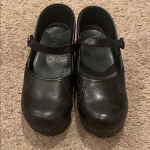 GUC Dansko Mary Jane 38 Black Marcelle
